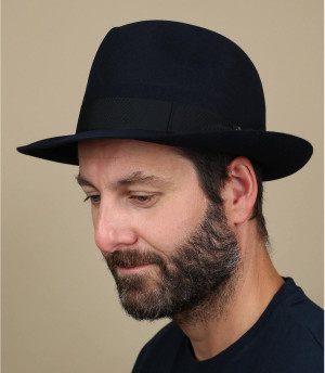  Marengo navy fur felt hat